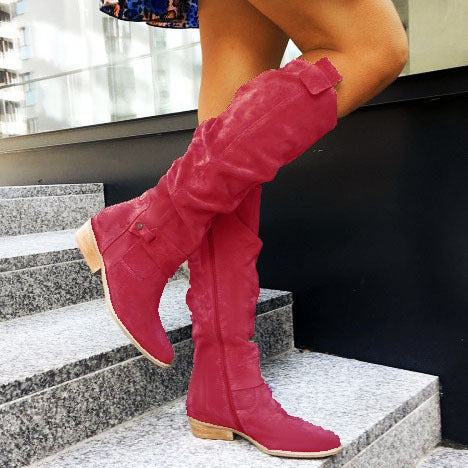 Sienna | Slouchy Knee-High Boots