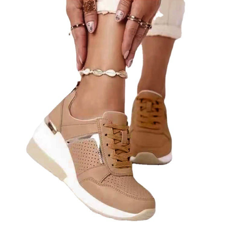Nova Hidden Wedge Trainers