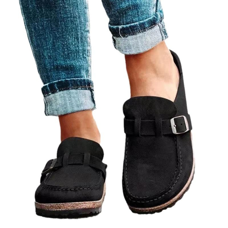 Hazel Buckle Clogs