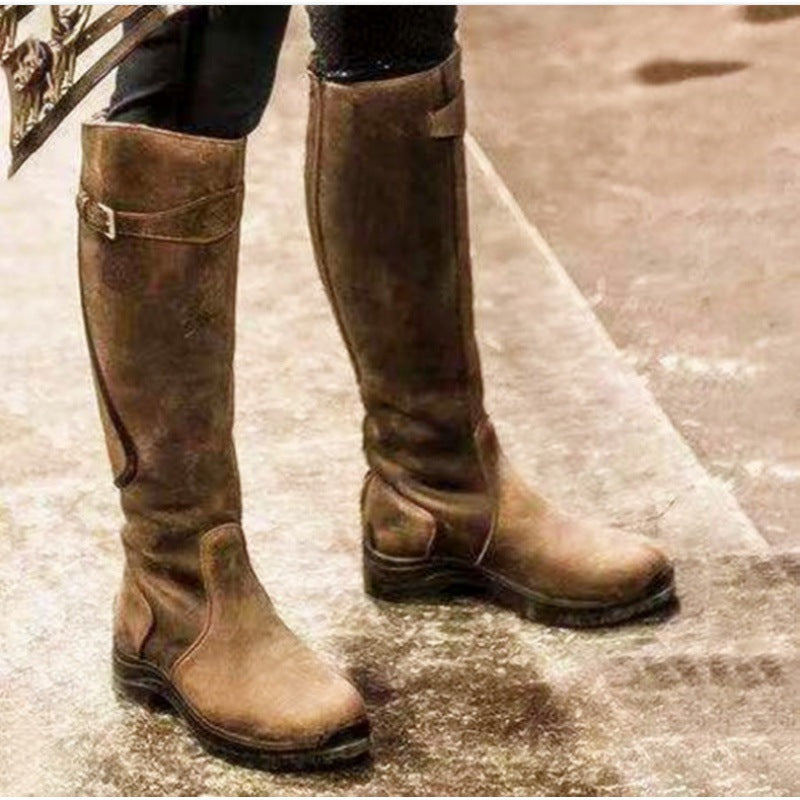 Hollis | Knee-High Riding Boots