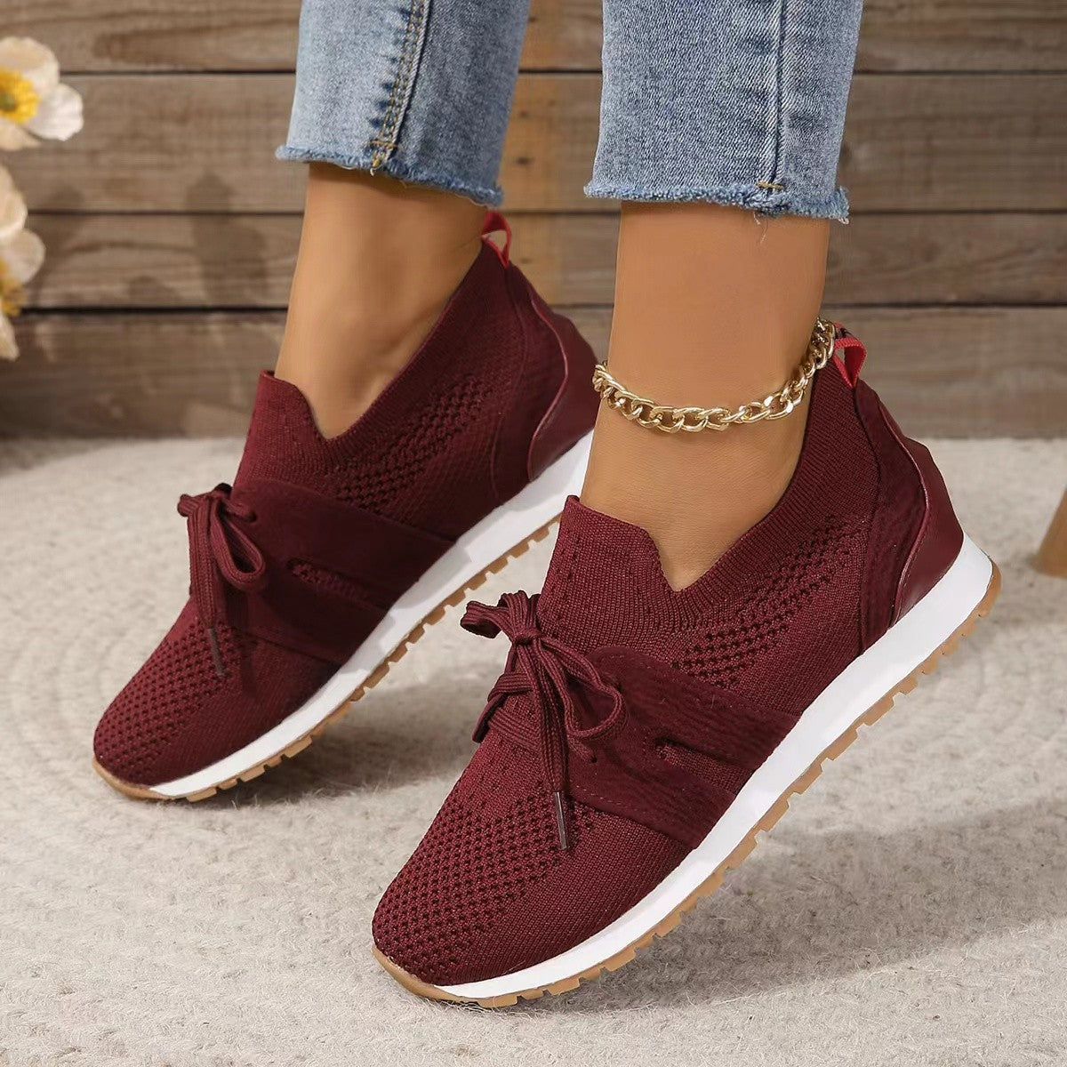 Aria Knit Slip-On Trainers