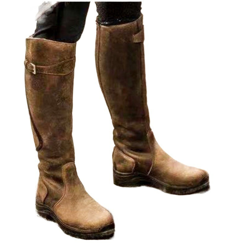 Hollis Knee-High Riding Boots