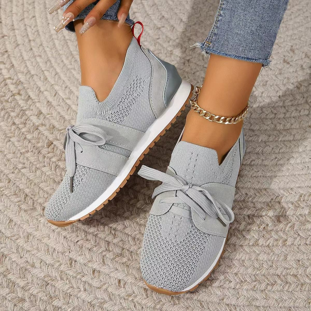 Aria Knit Slip-On Trainers