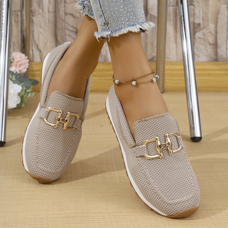 Elsie | Knit Slip-On Loafers