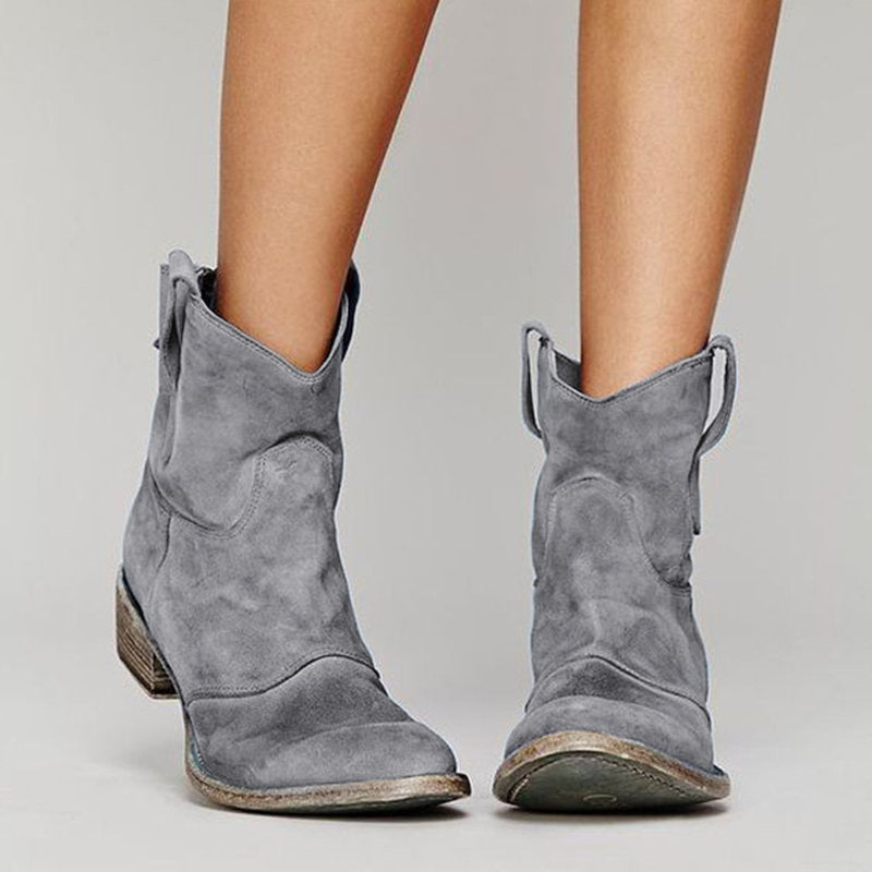 Sadie | Western Ankle Boots