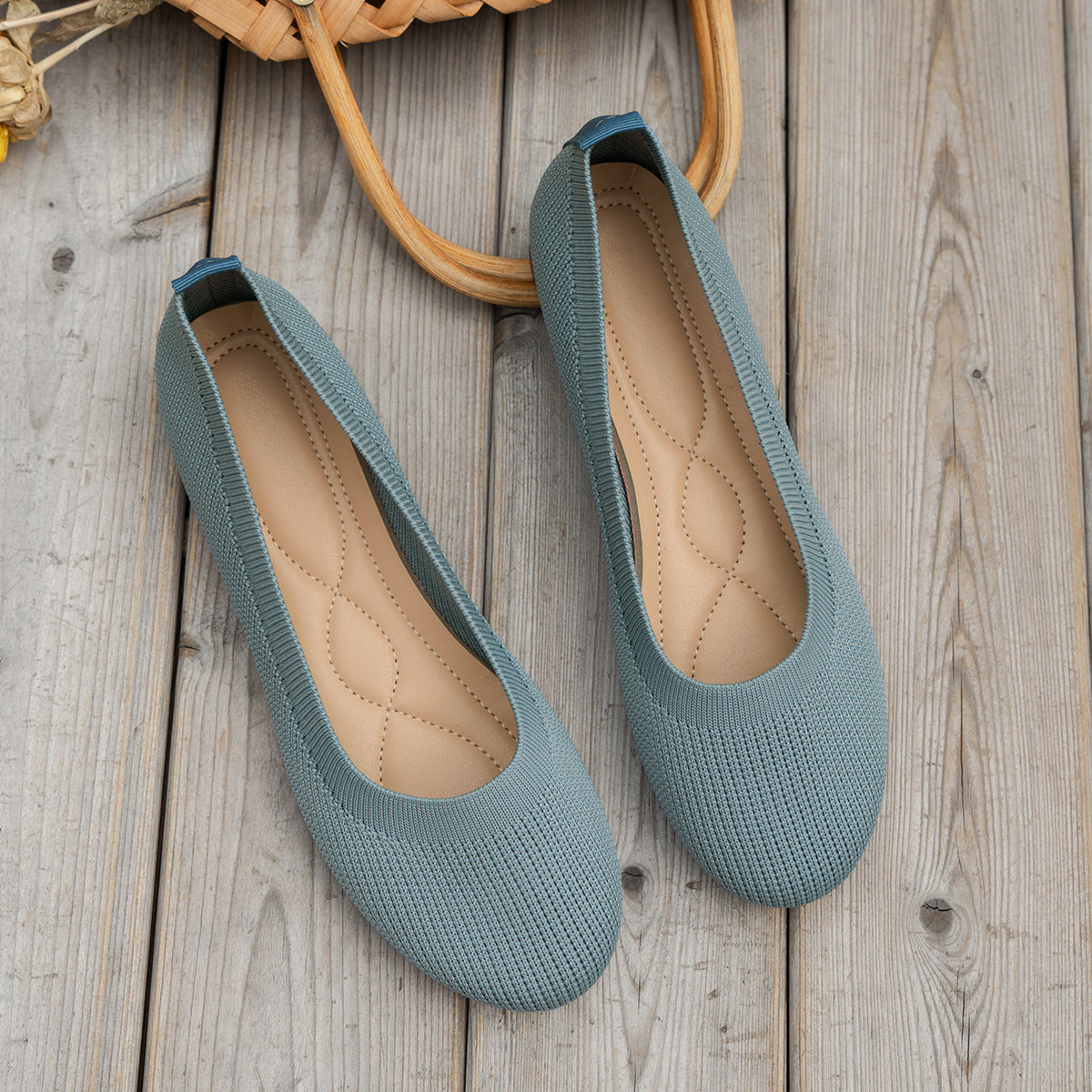 Belle | Knit Ballet Flats