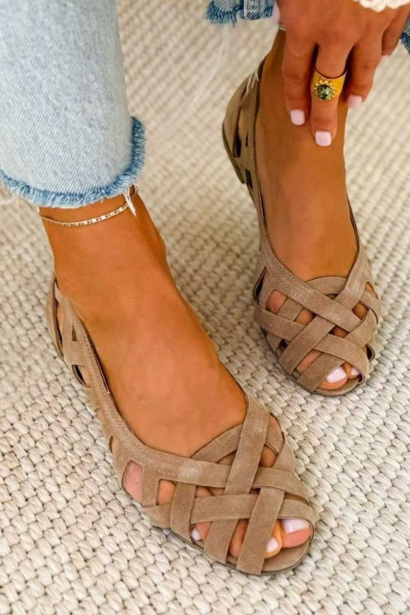 Amalfi | Woven Cut-Out Flats