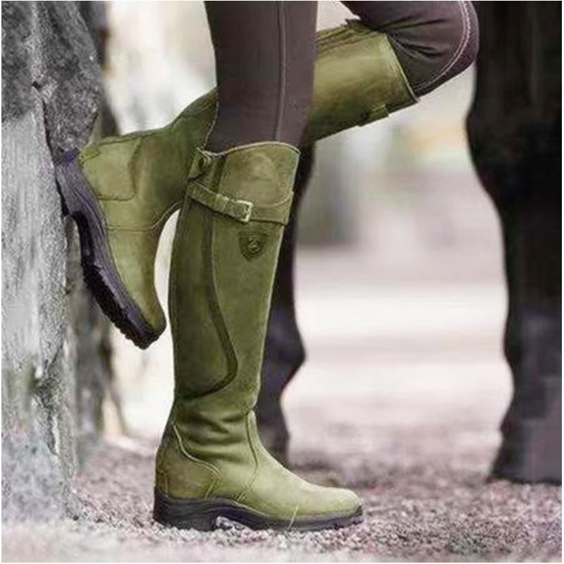 Hollis | Knee-High Riding Boots