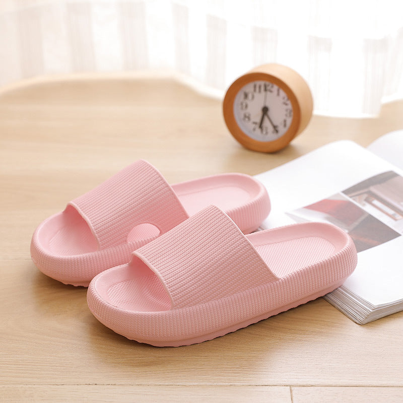 Nuvola Cushioned Cloud Slides – Pink