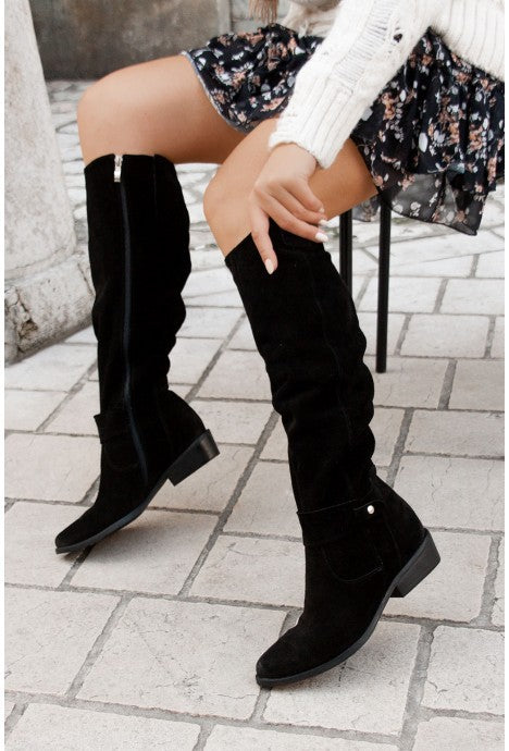 Sienna | Slouchy Knee-High Boots
