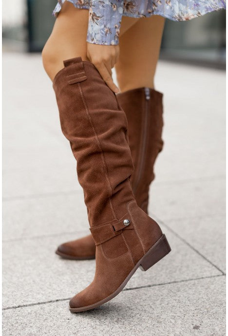 Sienna | Slouchy Knee-High Boots