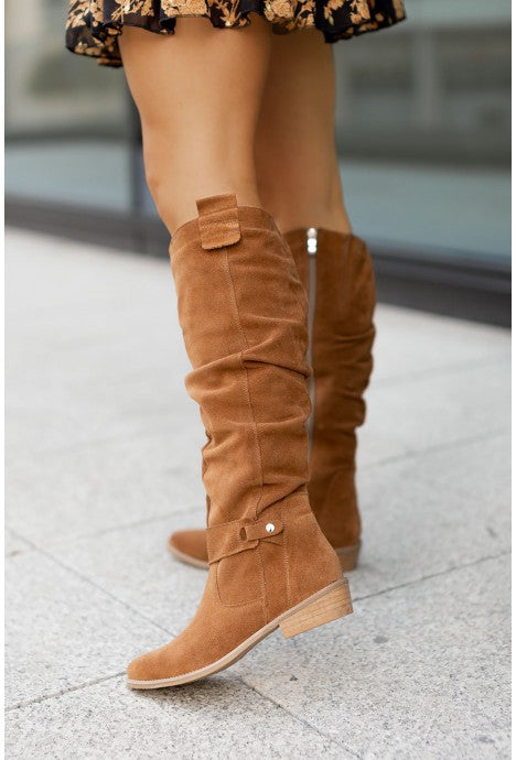 Sienna | Slouchy Knee-High Boots