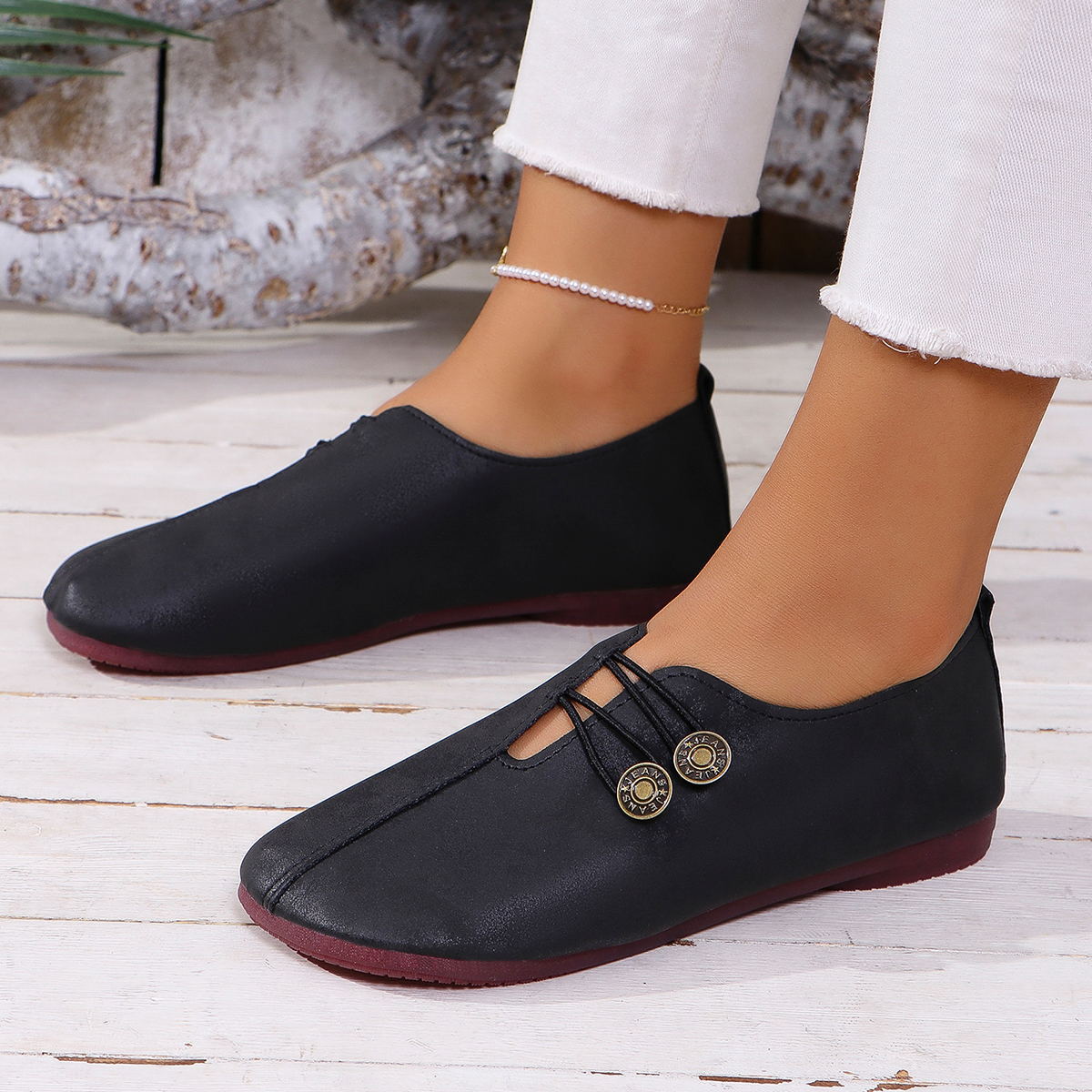 Maisie | Soft Round-Toe Flats