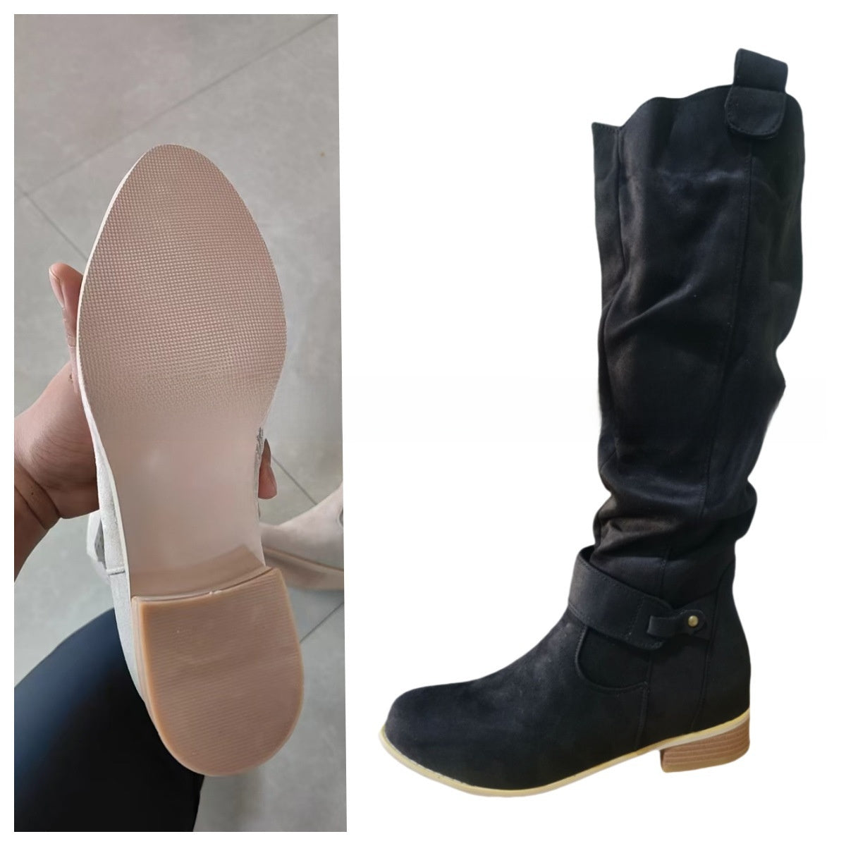 Sienna | Slouchy Knee-High Boots