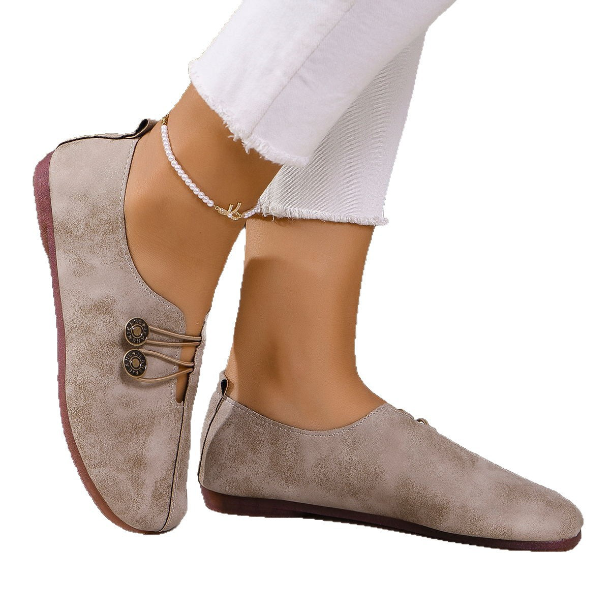 Maisie Soft Round-Toe Flats