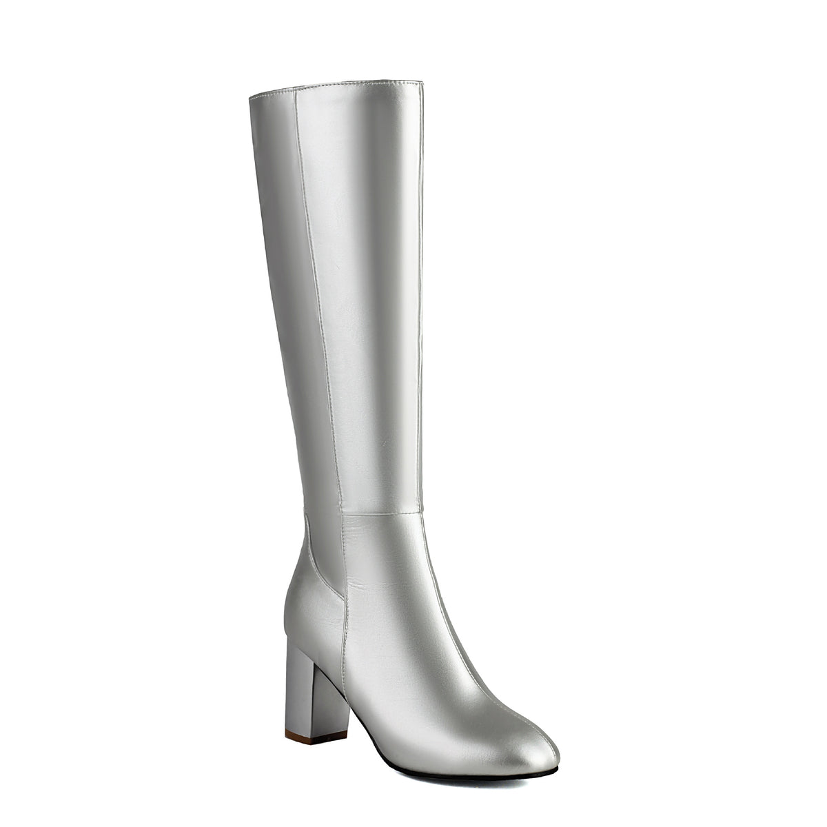Vivienne | Block Heel Knee-High Boots