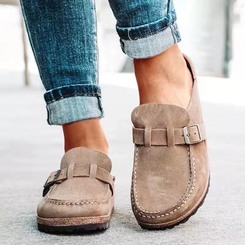 Hazel Buckle Clogs