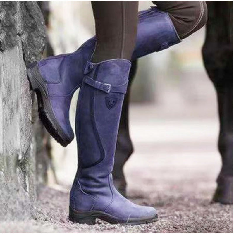 Hollis | Knee-High Riding Boots