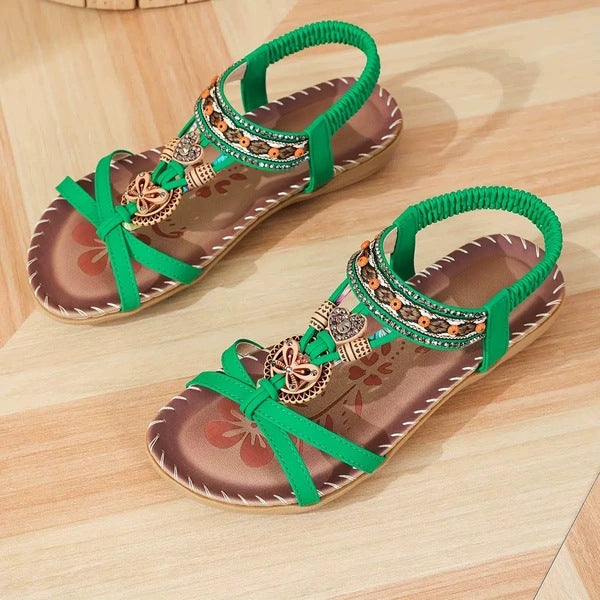 Saffron | Embellished Boho Sandals