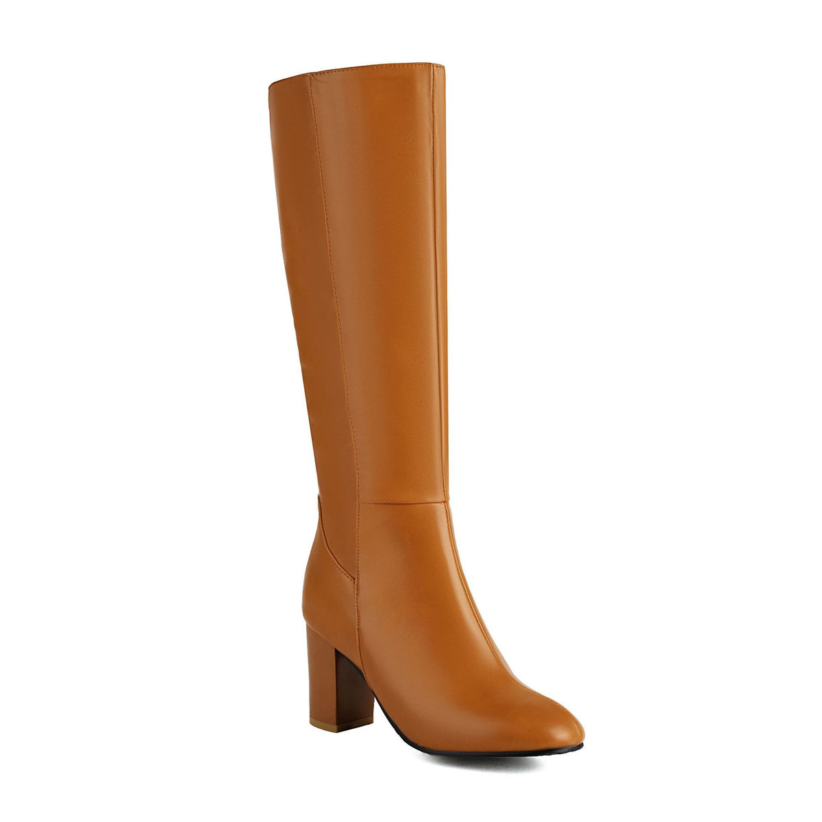 Vivienne | Block Heel Knee-High Boots
