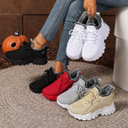 Tindra winter trainers in Black, Red, Grey, Beige and White