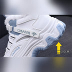 Ylva trainers heel showing approx. 3 cm sole