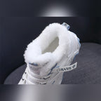 Ylva trainers faux-fur lining and collar